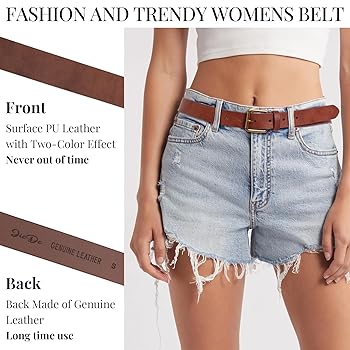 JIEDE Leopard Print leather Belt Women's fashion Waist Belt